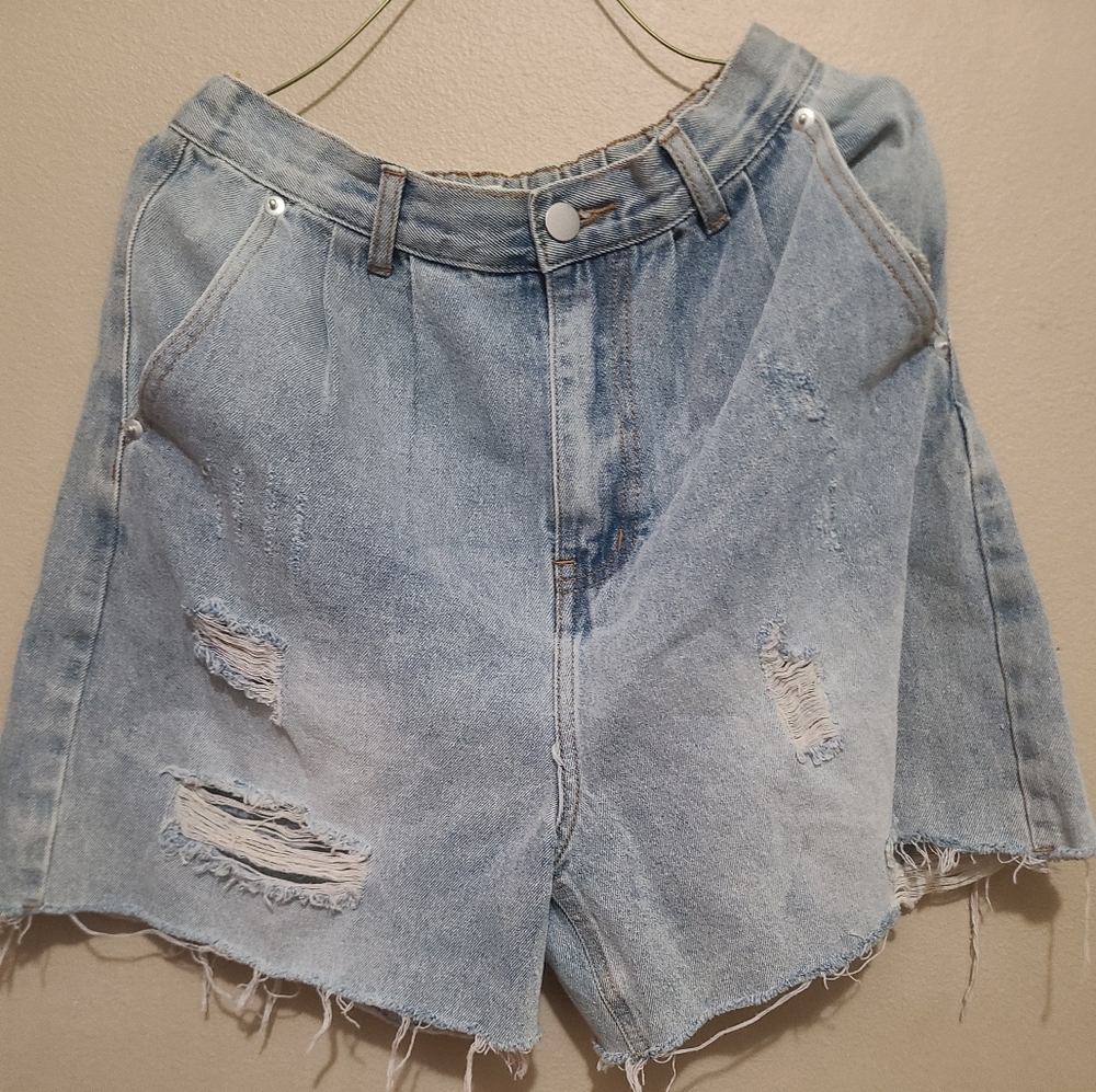 POL Distressed Shorts